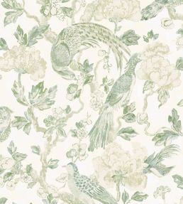 Aviary Wallpaper by Madeaux 07 Seaglass