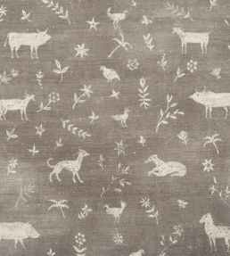 Avebury Fabric by Andrew Martin Smoke