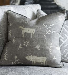 Avebury Fabric by Andrew Martin Smoke