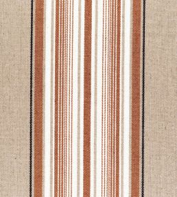 Aveiro Fabric by Casamance Beige Orange Brulee