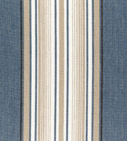 Aveiro Fabric by Casamance Bleu Deauville