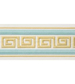 Avenue Tape Trimming by Thibaut Mist and Sunshine