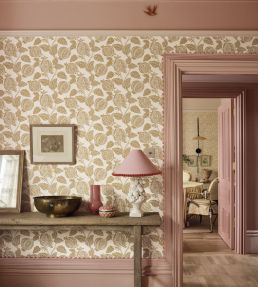 Averly Wallpaper by Romo Almond