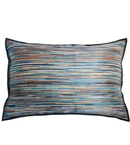 Averno Cushion 40 x 60cm by Maison Casamance Turquoise Marine