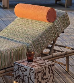 Averno Fabric by Casamance Bleu Ocre