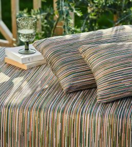 Averno Fabric by Casamance Bleu Ocre