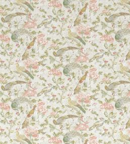Aviary Fabric by Madeaux 02 Moss and Clay