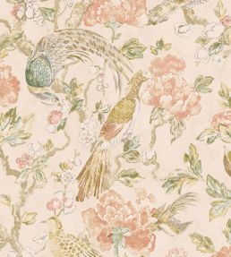 Aviary Wallpaper by Madeaux 02 Moss & Clay
