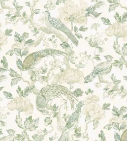 Aviary Fabric by Madeaux 07 Sea Glass