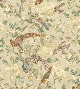 Aviary Fabric by Madeaux 08 Earth Tones