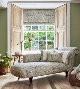 Aviary Fabric by Prestigious Textiles Apple