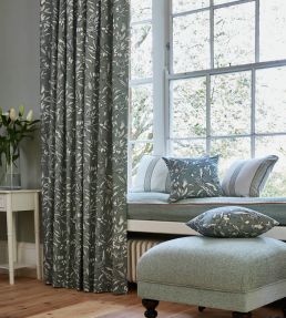 Fretwork Fabric by Prestigious Textiles Frost