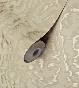 Avington Wallpaper by 1838 Wallcoverings Gold