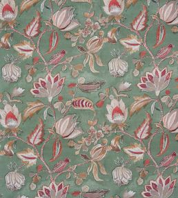 Azalea Fabric by Prestigious Textiles Fennel