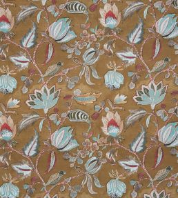 Azalea Fabric by Prestigious Textiles Nutmeg