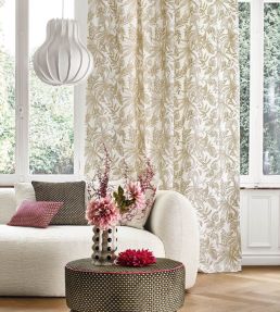 Azelie Fabric by Camengo Bronze