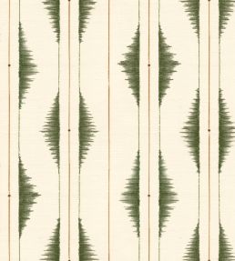Azilal Embroidery Wallpaper by Coordonne Leaves