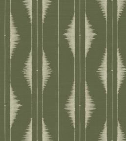 Azilal Embroidery Wallpaper by Coordonne Pistachio