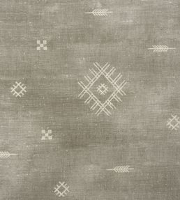 Azorus Outdoor Fabric by Andrew Martin Smoke