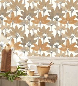 Babel Wallpaper by Casadeco Naturel