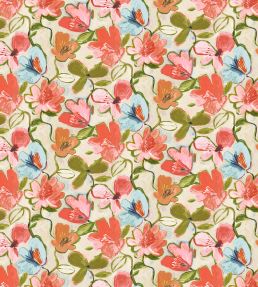 Baby Amelia Fabric by Arley House Chalk
