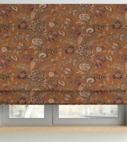 Baby Bombay Fabric by Arley House Burnt Orange