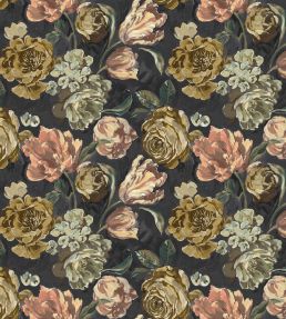 Baby Bronte Fabric by Arley House Midnight