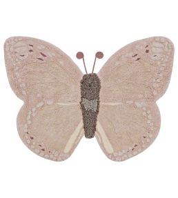 Lorena Canals Baby Butterfly rug Rose C-AR-BABUT Rose