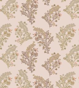 Baby Coromandel Flower Wallpaper by Parker & Jules Coral Moss