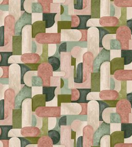 Baby Ikon Fabric by Arley House Pink Jade