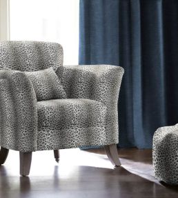 Baby Leopard Fabric by Arley House Granite