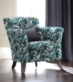 Baby Oasis Fabric by Arley House Indigo