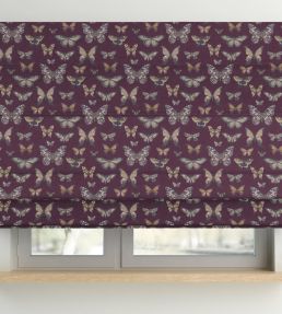 Baby Taman Fabric by Arley House Claret