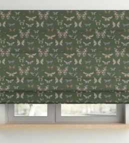 Baby Taman Fabric by Arley House Deep Green
