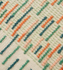 GAN Backstitch Busy rug Green 167135-US Green