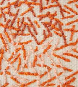 GAN Backstitch Calm rug Brick 167142-US Brick