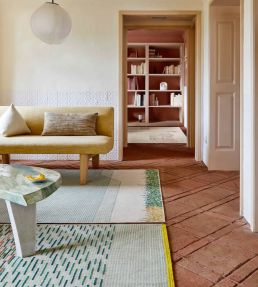 GAN Backstitch Calm rug Green 167141-US Green