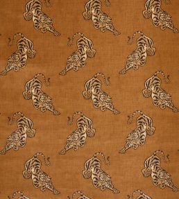 Bagan Velours Fabric by Manuel Canovas Camel