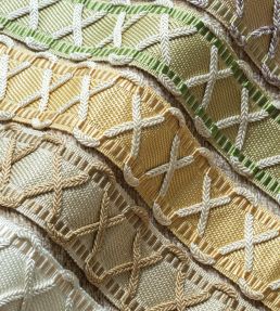 Bagatelle Border Trimming by Samuel & Sons Fern