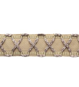 Bagatelle Border Trimming by Samuel & Sons Wisteria