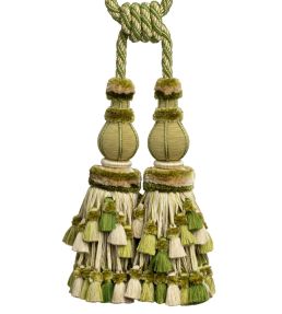 Bagatelle Double Tassel Tieback Trimming by Samuel & Sons Fern