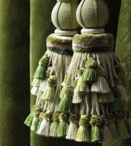 Bagatelle Double Tassel Tieback Trimming by Samuel & Sons Fern