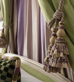 Bagatelle Double Tassel Tieback Trimming by Samuel & Sons Wisteria