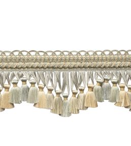 Bagatelle Scalloped Tassel Fringe Trimming by Samuel & Sons Dewdrop
