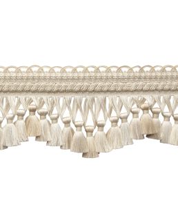Bagatelle Scalloped Tassel Fringe Trimming by Samuel & Sons Gardenia