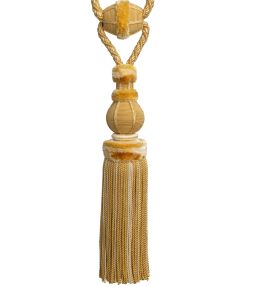 Bagatelle Single Tassel Tieback Trimming by Samuel & Sons Jonquil