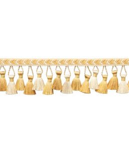 Bagatelle Tassel Fringe Trimming by Samuel & Sons Jonquil