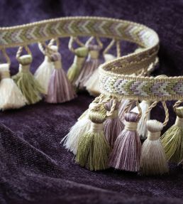 Bagatelle Tassel Fringe Trimming by Samuel & Sons Wisteria