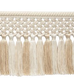 Bagatelle Tassel Skirt Fringe Trimming by Samuel & Sons Gardenia
