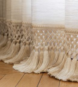 Bagatelle Tassel Skirt Fringe Trimming by Samuel & Sons Jonquil